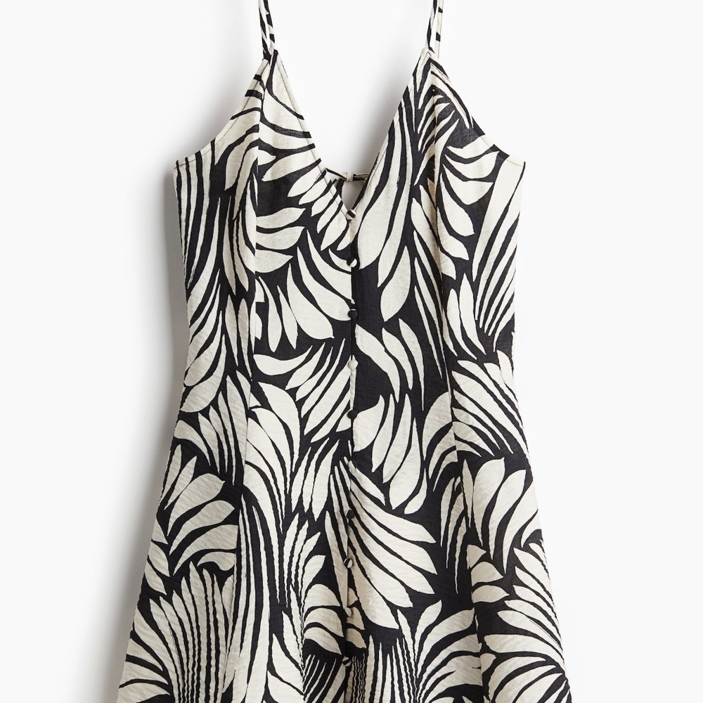 H&M A-Line pattern dress new with tags